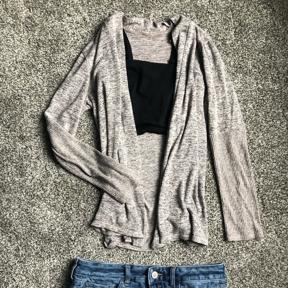 Tan Cardigan